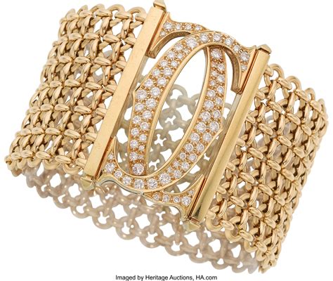 cartier gold bracelet with diamonds|cartier bracelet full diamond.